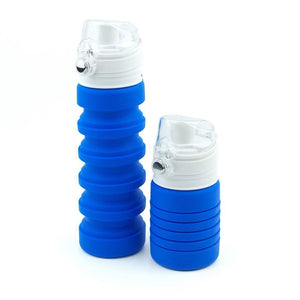 Collapsible Water Bottle Silicone Travel Bottle - CampWildRide.com