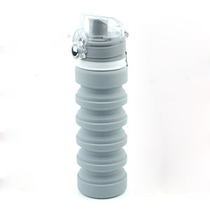 Collapsible Water Bottle Silicone Travel Bottle - CampWildRide.com