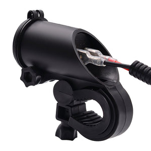 Motorcycle Dual USB Cable Charger Adapter 2.1A Power Socket - CampWildRide.com