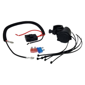 Motorcycle Dual USB Cable Charger Adapter 2.1A Power Socket - CampWildRide.com