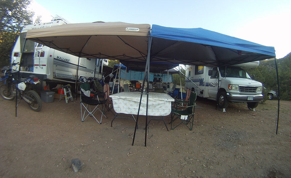 Community Camping with the RVs