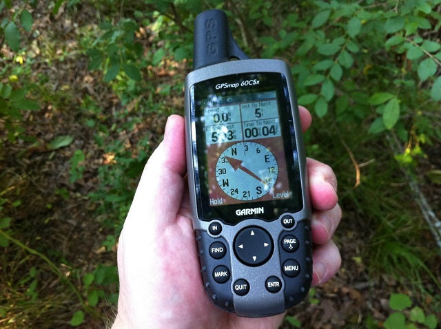 Hand-Held GPS for Geocaching