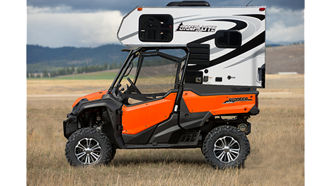 Camping options with OHV toys-Truck Camper