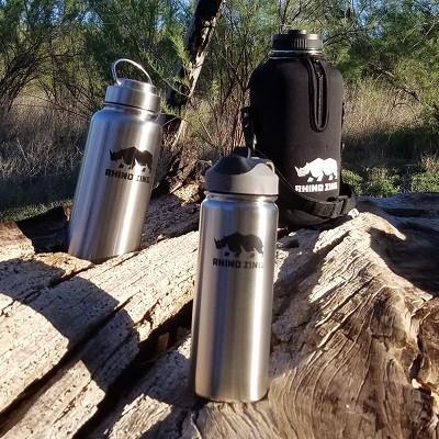 Rhino Zing Bottles and Lids