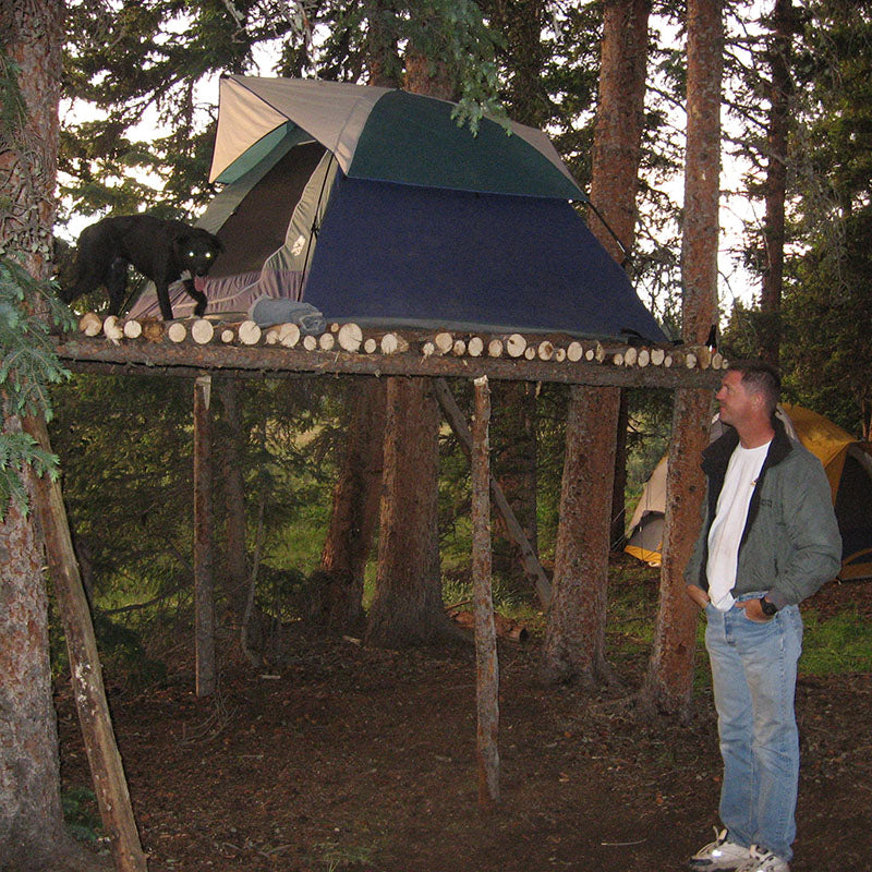 2007 Creede Area Camp Site-Robby's Tree House-Pokey
