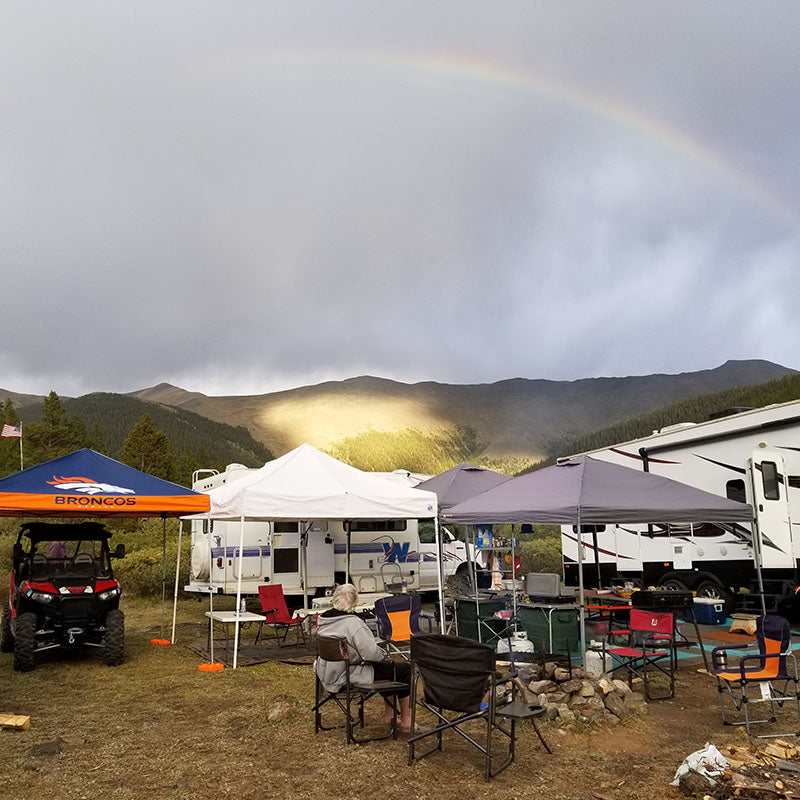 2018 Tin Cup Area Camp Site Rainbow