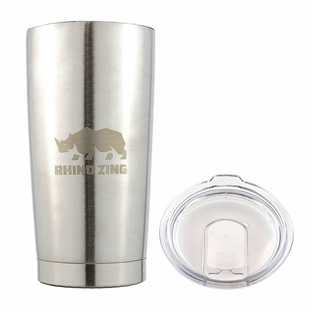 20 Oz Tumbler Stainless Steel Travel Insulated Coffee Mug with Slide Lid - CampWildRide.com