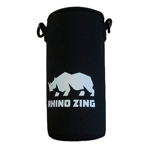 18 Oz Neoprene Water Bottle Sleeve/Pouch with Adjustable Shoulder Strap - CampWildRide.com
