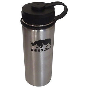 18 Oz Stainless Steel Water Bottle with Insulated Wide Mouth Standard Lid - CampWildRide.com