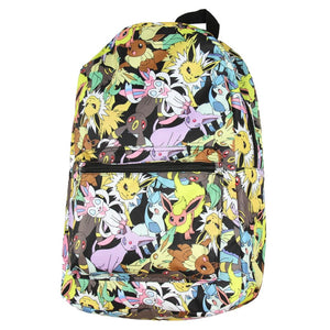 Pokémon Eevee Evolution Toss Print Sublimated Backpack - CampWildRide.com