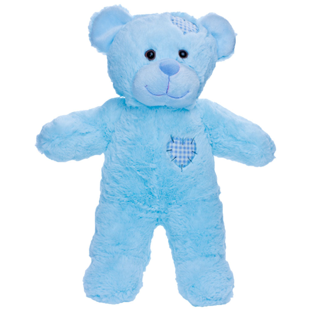 Stuffed Animals Plush Toy - “Baby Blue Patch” the Bear 16” - CampWildRide.com