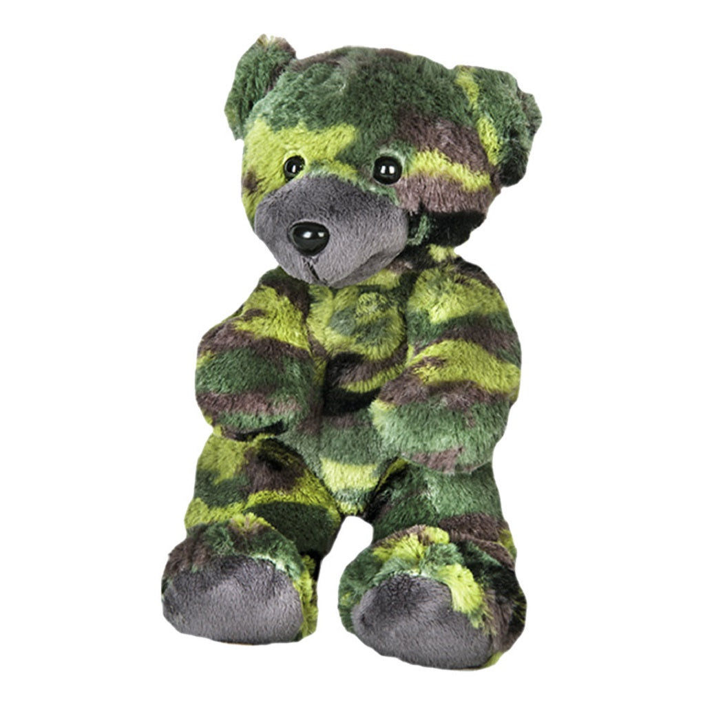 Stuffed Animals Plush Toy - “G.I.” the Camo Bear 8” - CampWildRide.com