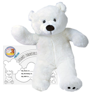 Stuffed Animals Plush Toy - “Tundra” the Polar Bear 16”