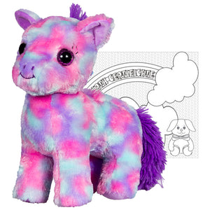 Stuffed Animals Plush Toy - “Jelly Bean” the Pony 8” - CampWildRide.com