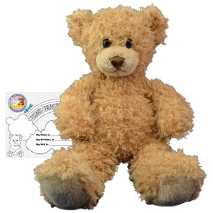 Stuffed Animals Plush Toy - “Butterscotch” the Bear 16” - CampWildRide.com