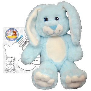Stuffed Animals Plush Toy - “Hoppity” the Blue Bunny 8” - CampWildRide.com