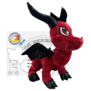 Stuffed Animals Plush Toy - “Fierce” the Baby Dragon 8”