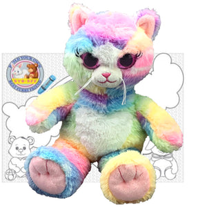 Stuffed Animals Plush Toy - “Sherbet” the Kitty 8”