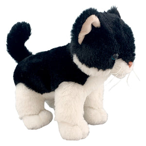 Stuffed Animals Plush Toy - “Salt N Pepper” the Cat 8”