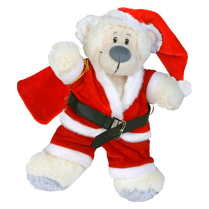 Stuffed Animals Plush Toy Outfit – Santa Claus Suit 8”