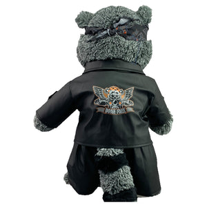 Stuffed Animals Plush Toy Outfit – Biker “King of the Road” Suit 16”