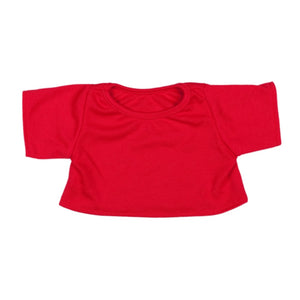 Stuffed Animals Plush Toy Outfit – Red T-Shirt 16”