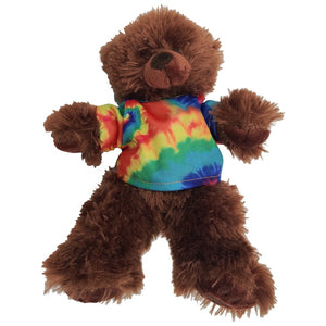 Stuffed Animals Plush Toy Outfit – Tie Dye T-Shirt 8”