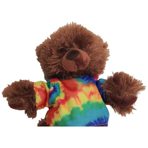 Stuffed Animals Plush Toy Outfit – Tie Dye T-Shirt 8”