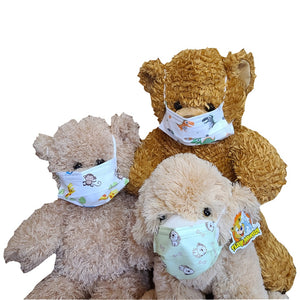 Stuffed Animals Plush Toy Outfit (Headwear) – Toy Mask Bundle for 16” Stuffed Animals - “Dinos”, “Dogs” and “Jungle”