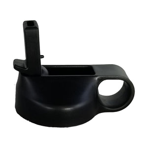 Wide Mouth Straw Lid for the Rhino Zing Water Bottle, Non-Insulated Black - CampWildRide.com